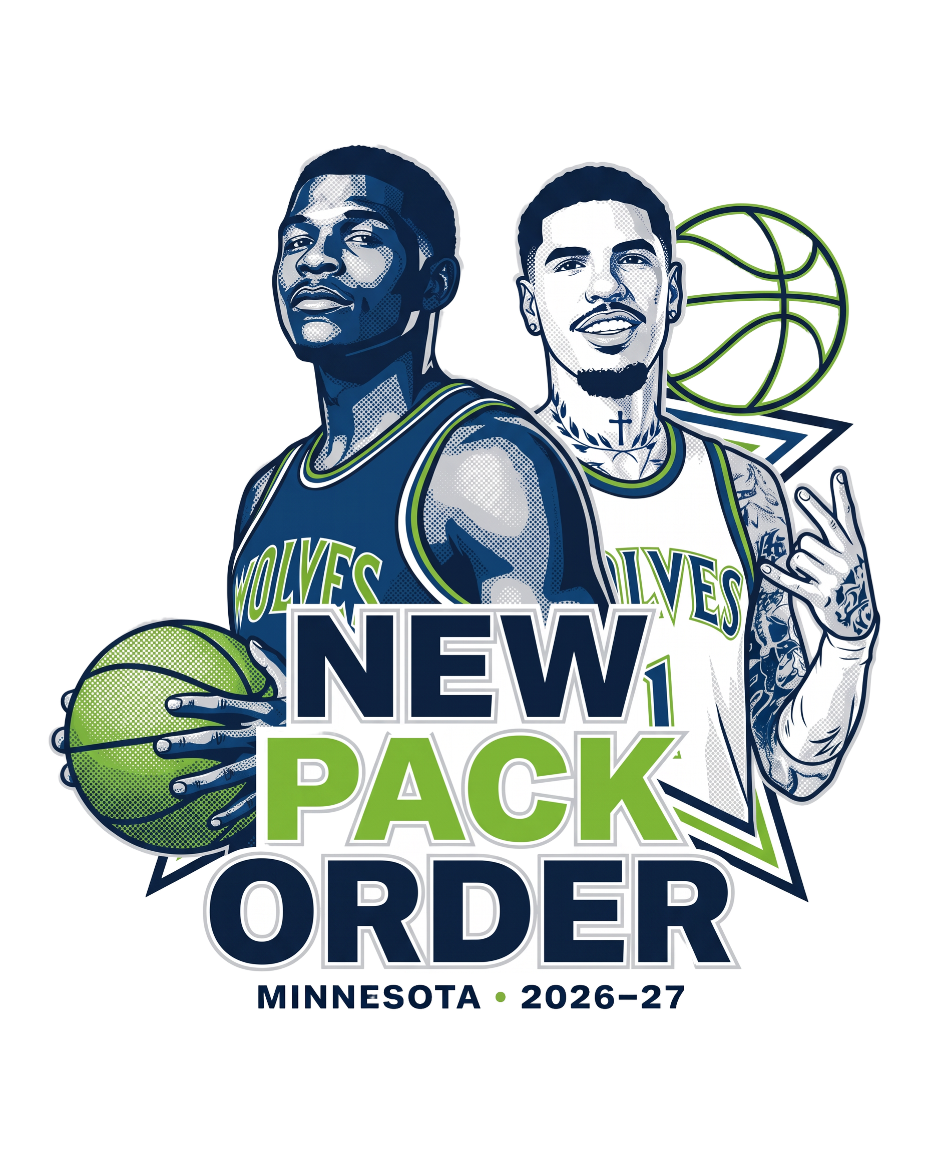 Ant × Melo T-shirt design